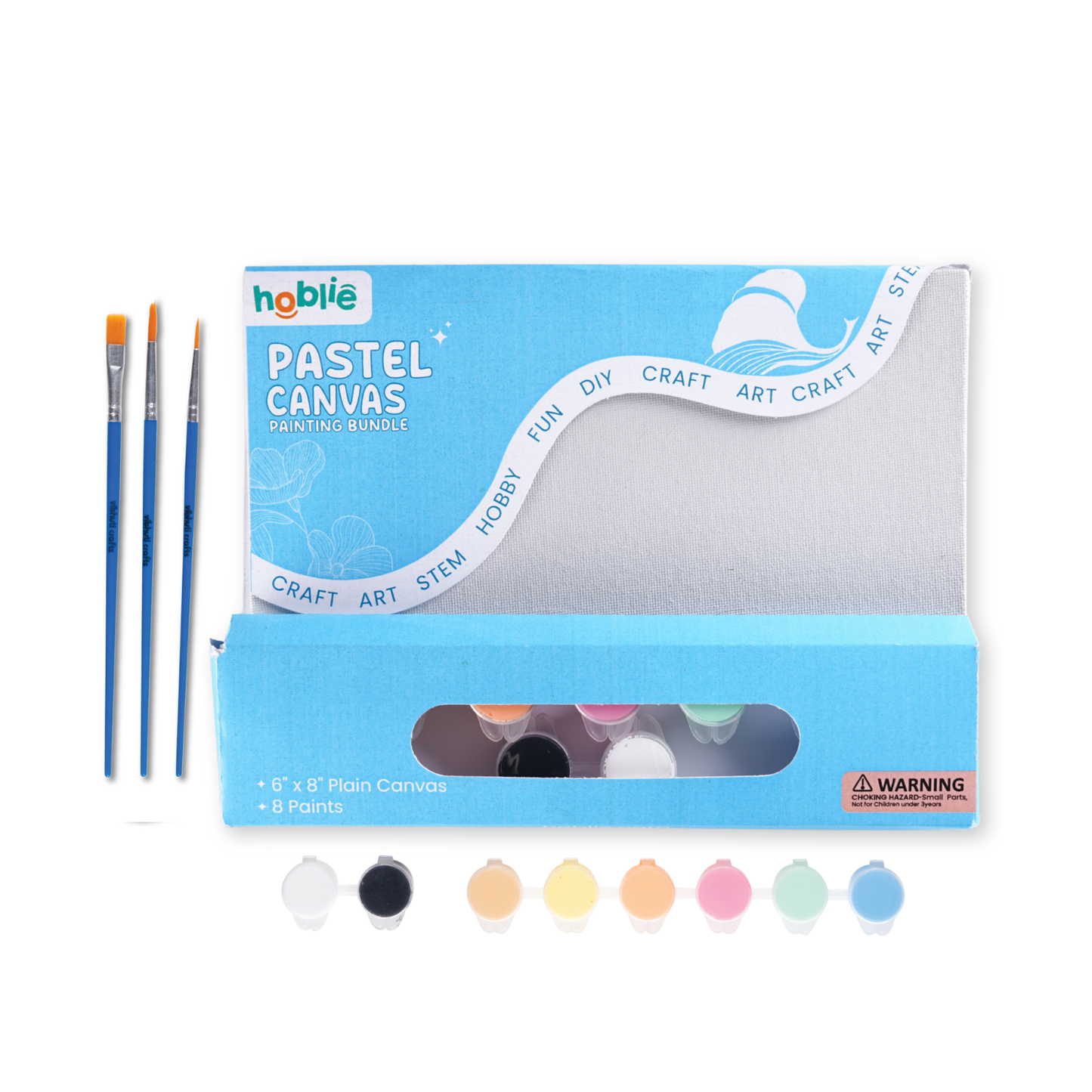 Pastel Small Canvas Painting Kit for Adults – hoblie