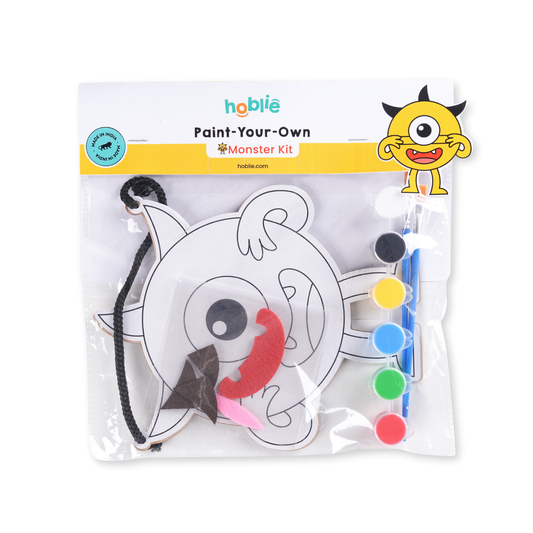 Yellow Monster DIY Painting Kit for Kids - hoblie