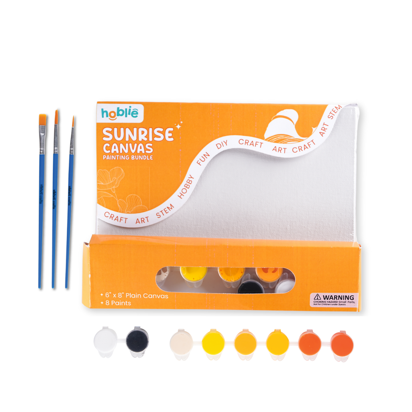 Sunrise Small Canvas Painting Kit for Adults – hoblie
