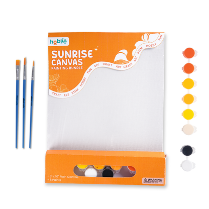 Sunrise Canvas Painting Kit for Adults - hoblie