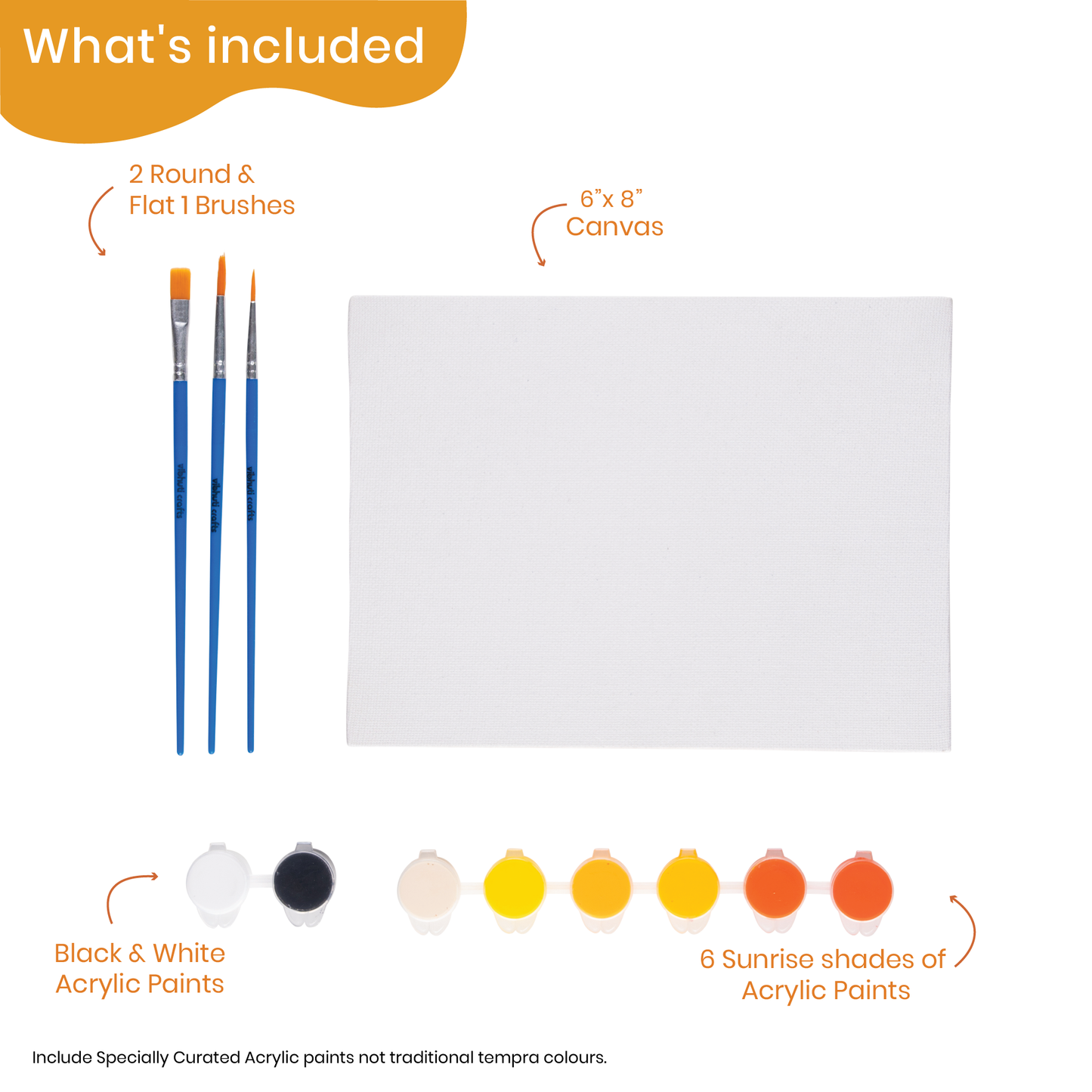 Sunrise Small Canvas Painting Kit for Adults – hoblie