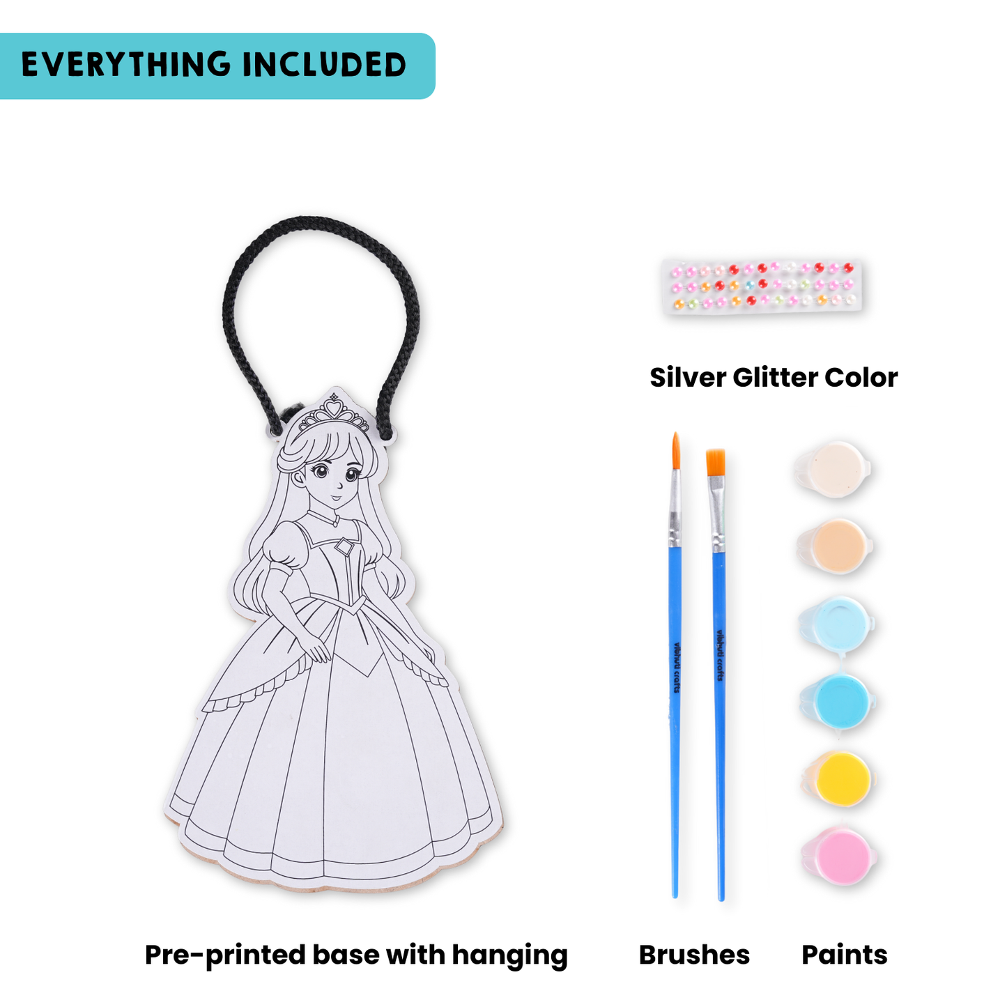 Princess Painting DIY Kit for Kids - hoblie
