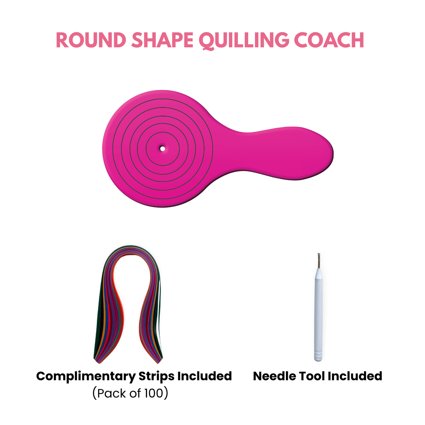 Quilling Coach with Complimentary Needle & Strips