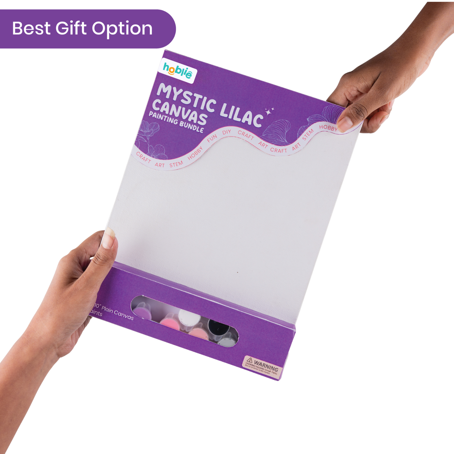 Mystic Lilac Canvas Painting Kit for Adults - hoblie