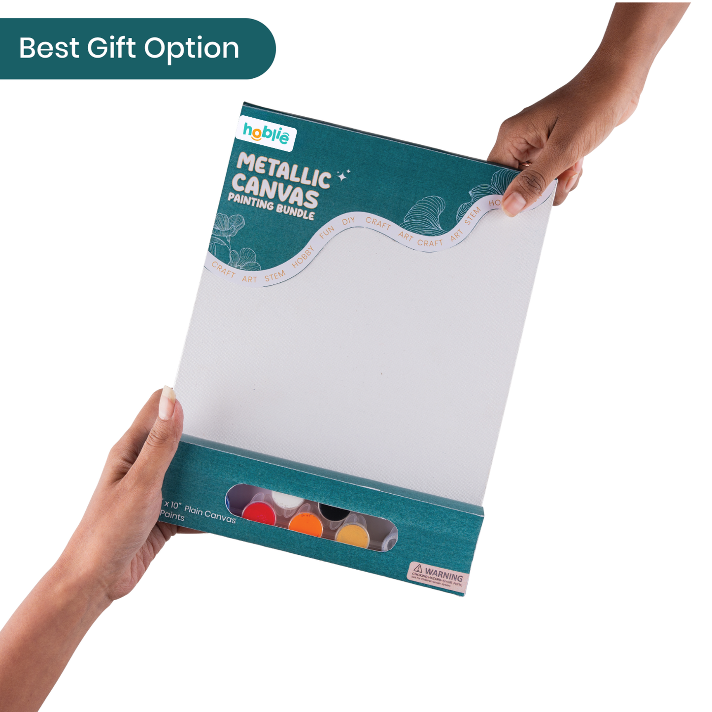 Metallic Canvas Painting Kit for Adults - hoblie