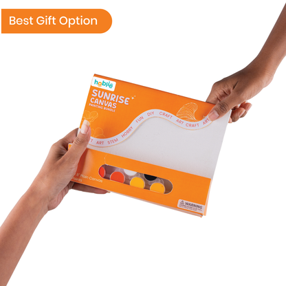 Sunrise Small Canvas Painting Kit for Adults – hoblie