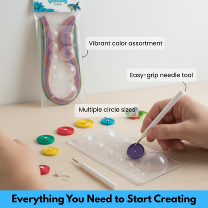 Quilling Dome with Complimentary Needle Tool & Strips