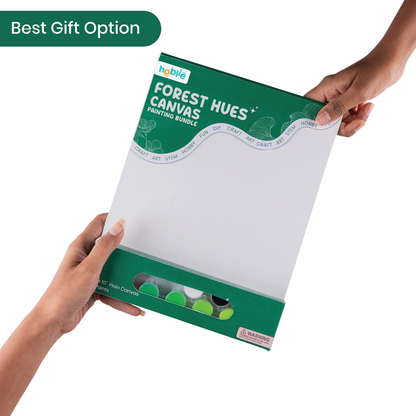 Forest Hues Canvas Painting Kit for Adults - hoblie