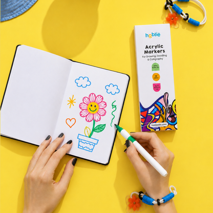 Acrylic Markers Set of 12 - hoblie