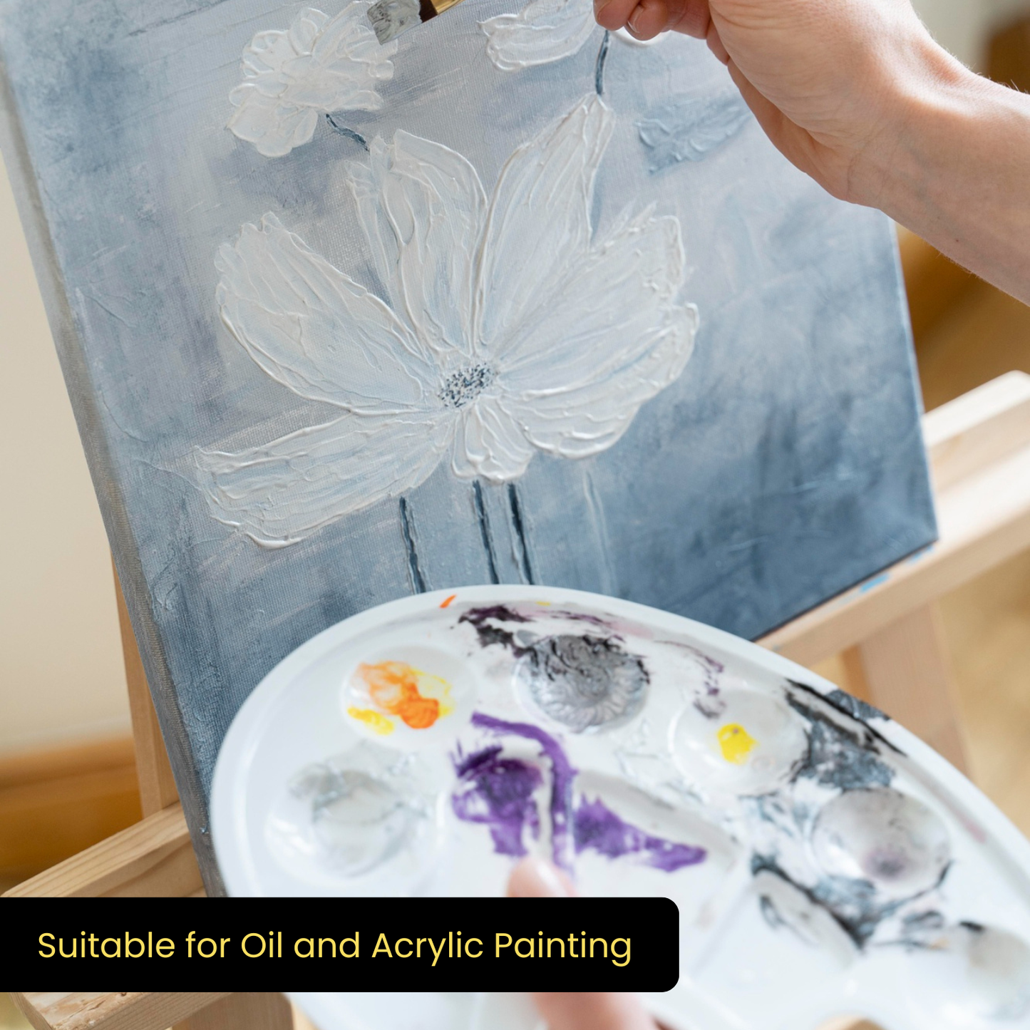 Painting Canvas Board Set | 8x10 Inch (Pack of 2) - hoblie