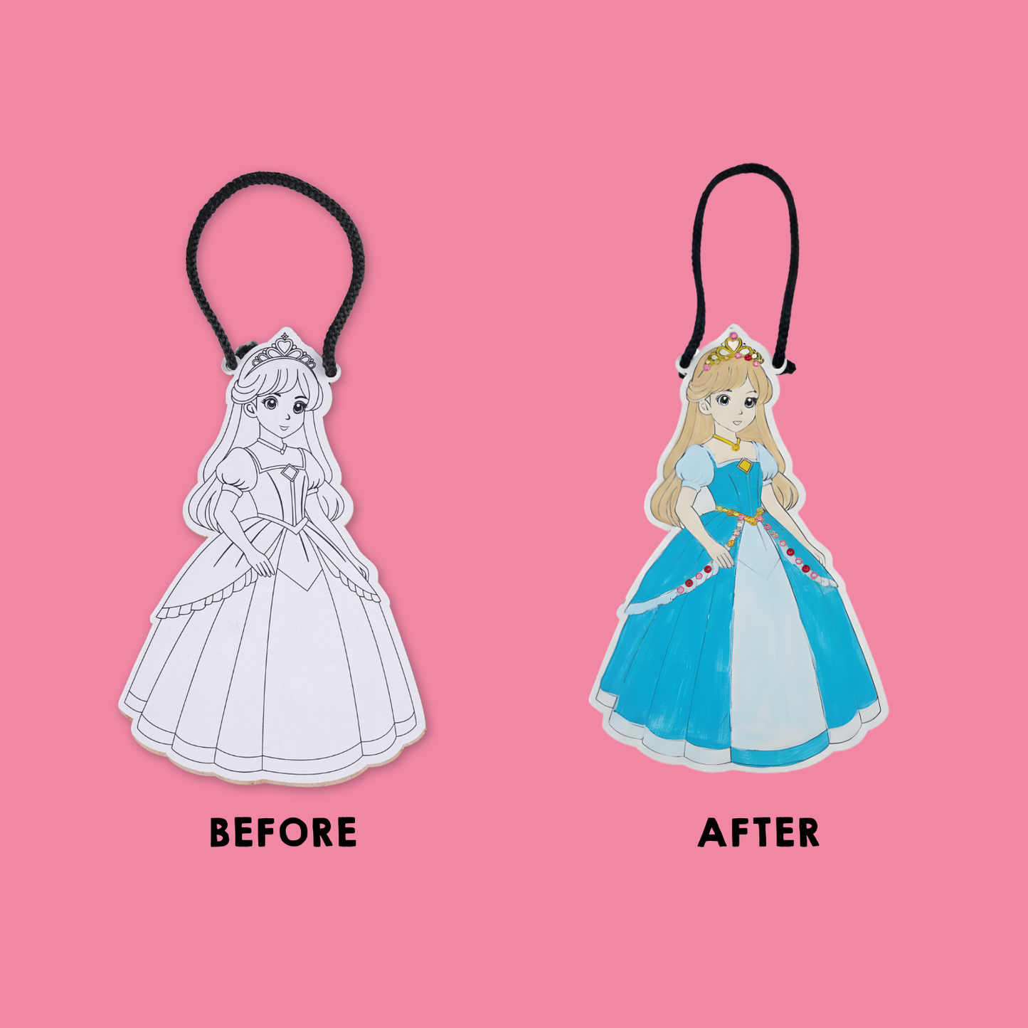 Princess Painting DIY Kit for Kids - hoblie