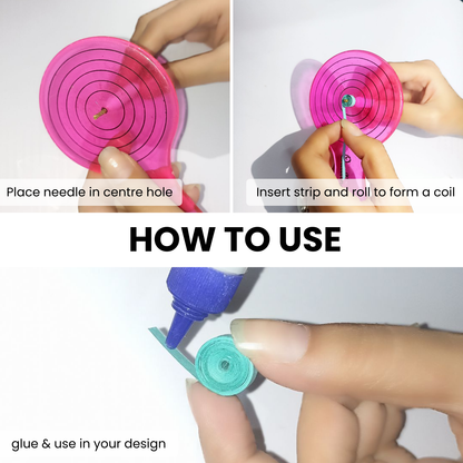 Quilling Coach with Complimentary Needle & Strips