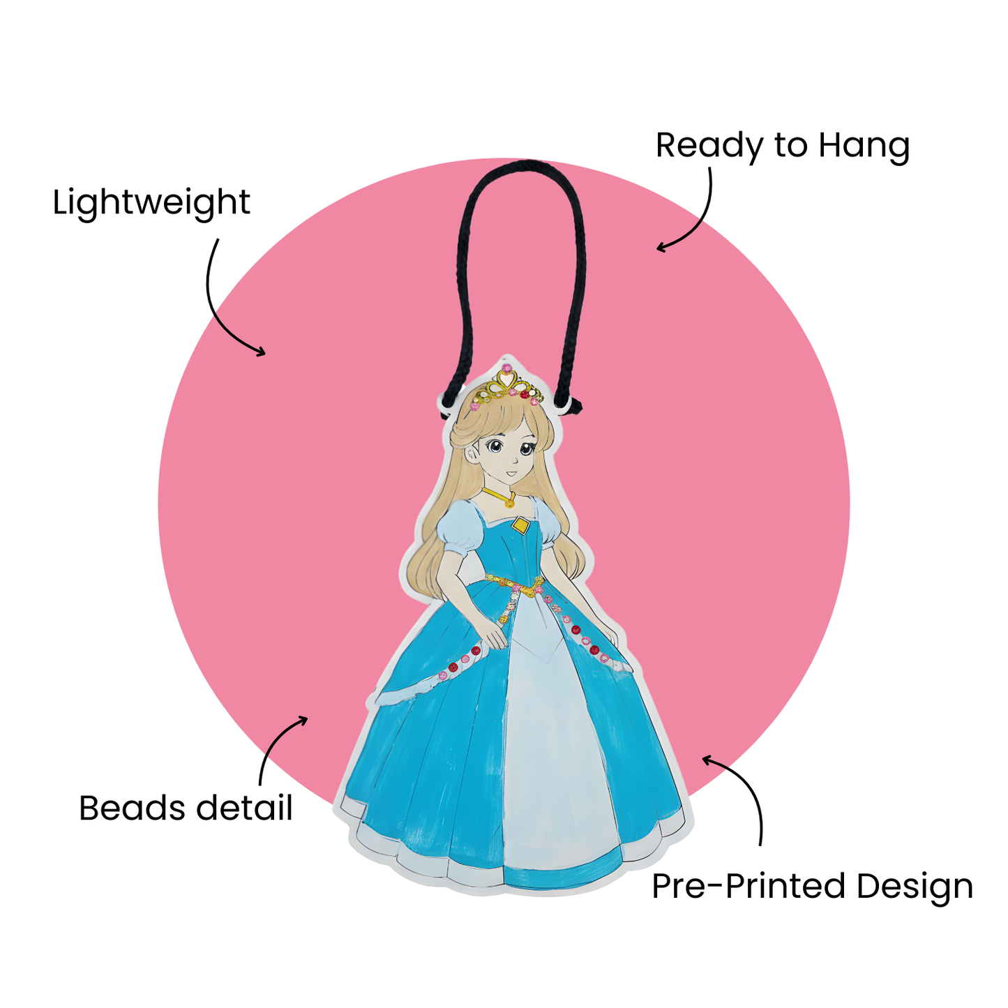 Princess Painting DIY Kit for Kids - hoblie