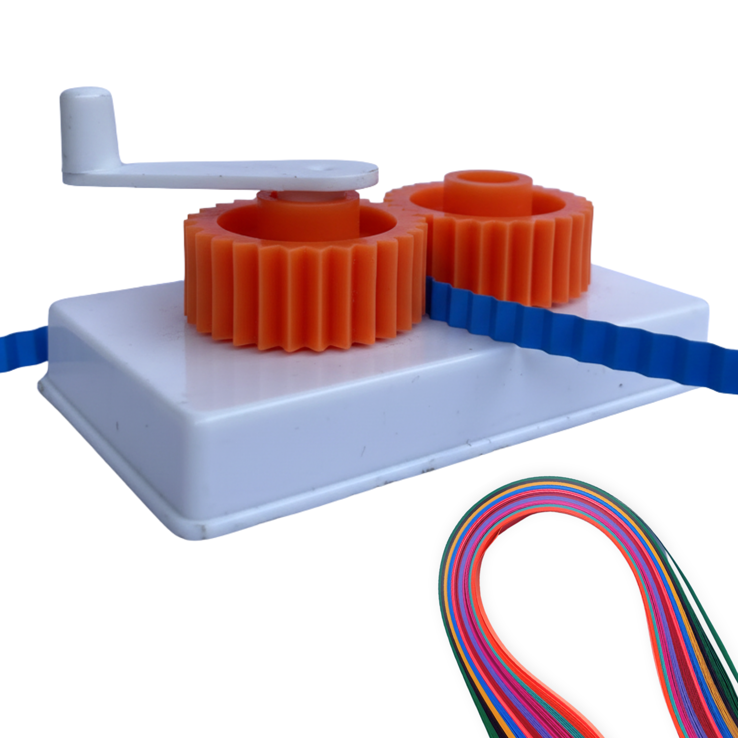 crimping tool with quilling strips