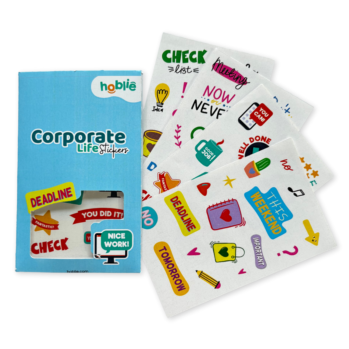 Corporate Life Stickers with packaging 