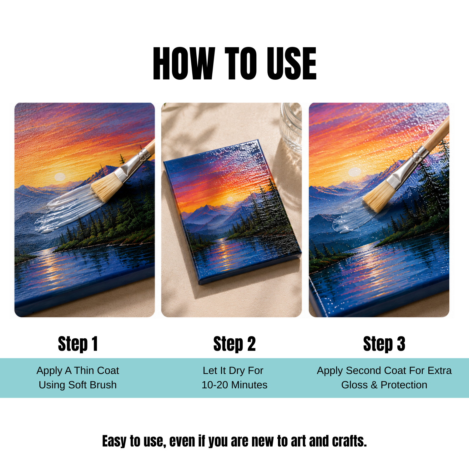 3 easy steps 