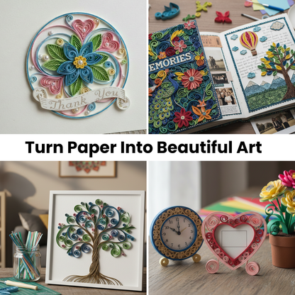 things that people can make with quilling strips