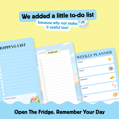 featuring three designs of to-do planner