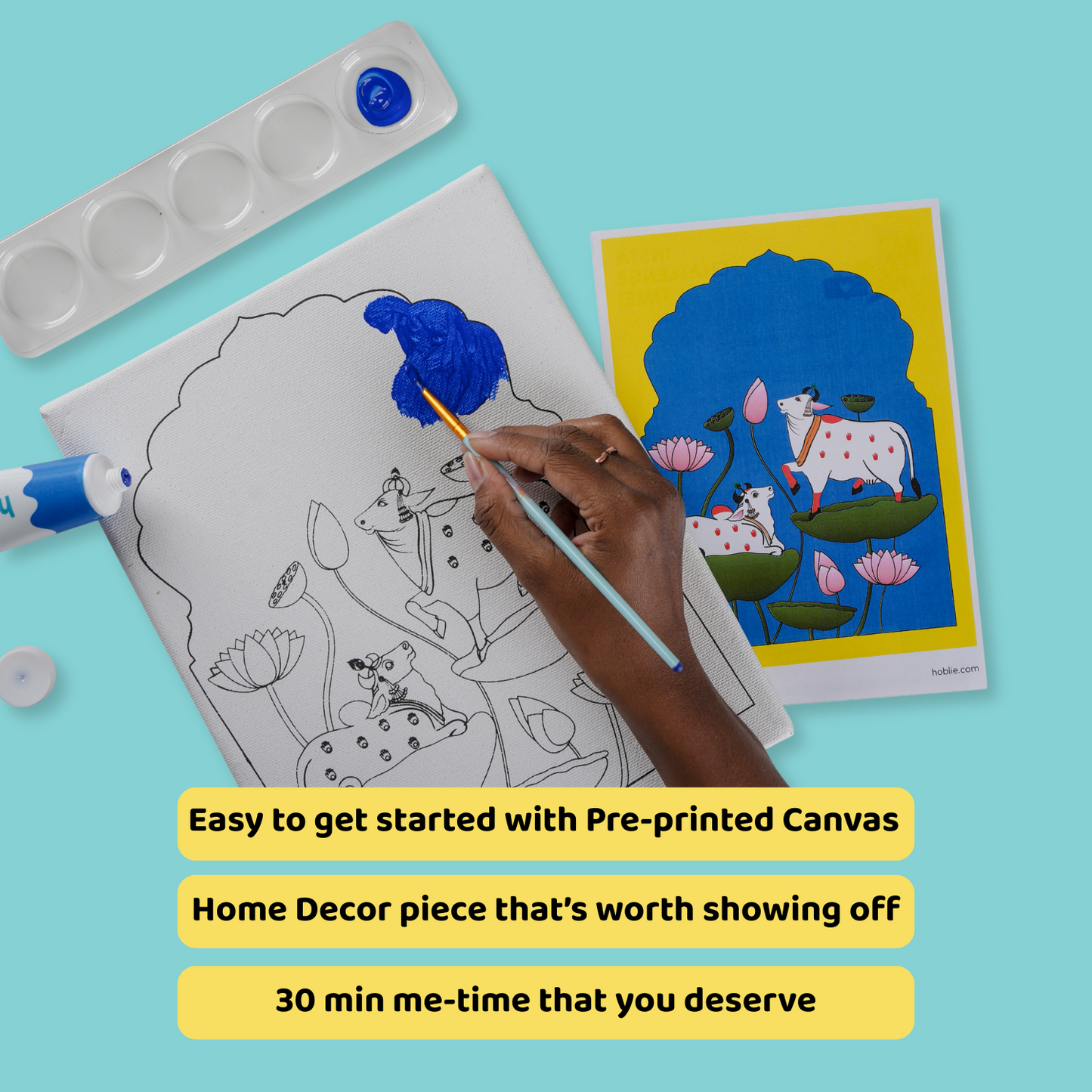 benefits of hobby kits for adults. easy art, home decor, me-time. The best DIY Kits for Adults - india